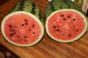 Sliced Watermelon